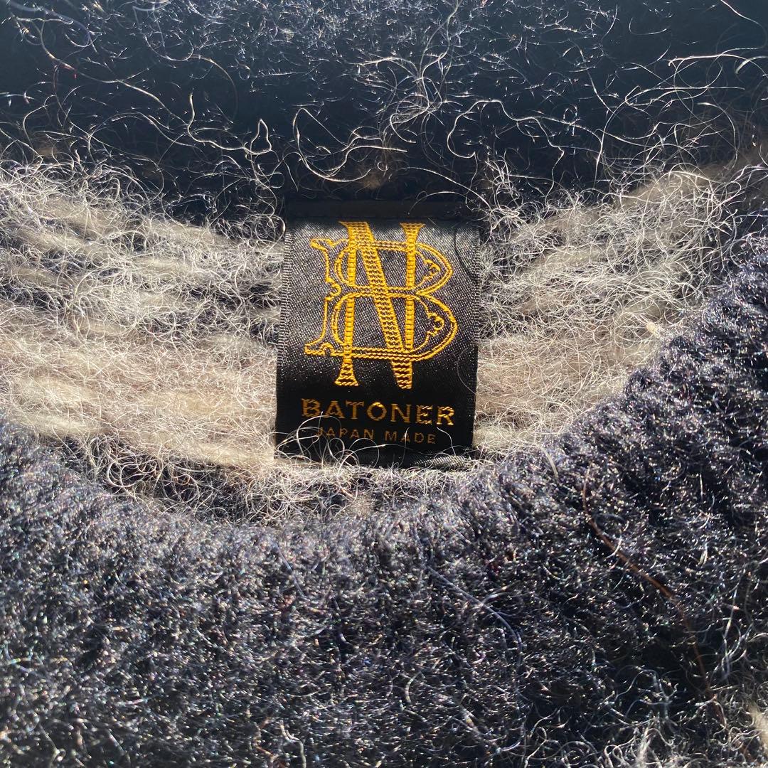 BATONER バトナー　ノルディック　モヘアニット　19FW size2