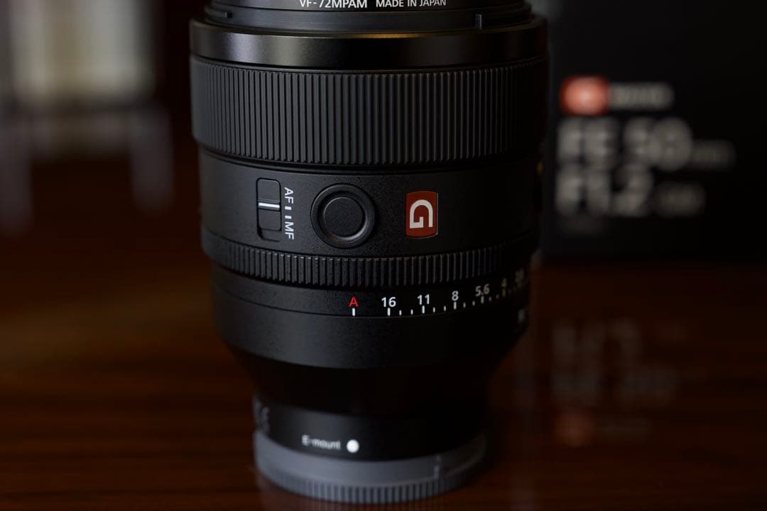 【極美品、おまけ付き】SONY FE50mmF1.2GMレンズ