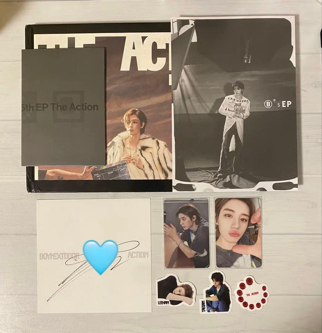 BOYNEXTDOOR Leehan イハン　US アメリカ　直筆サイン抜け無し