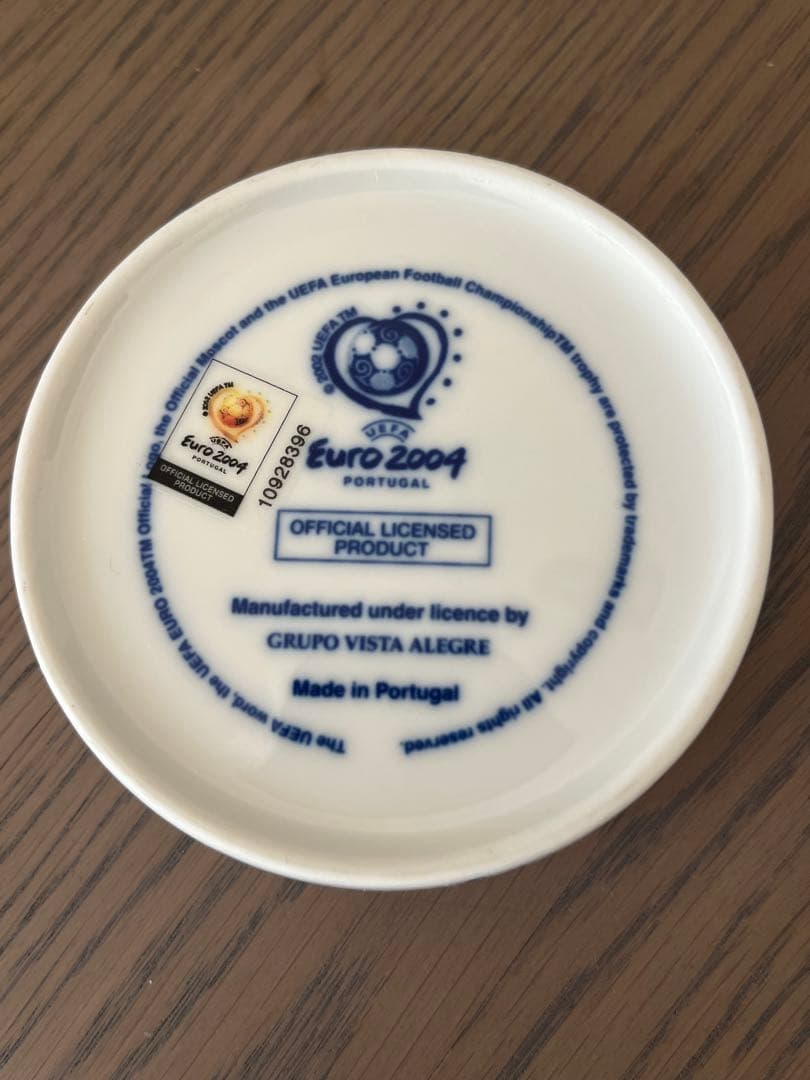 EURO2004 ビスタアレグレ製陶器蓋付き小物入れ