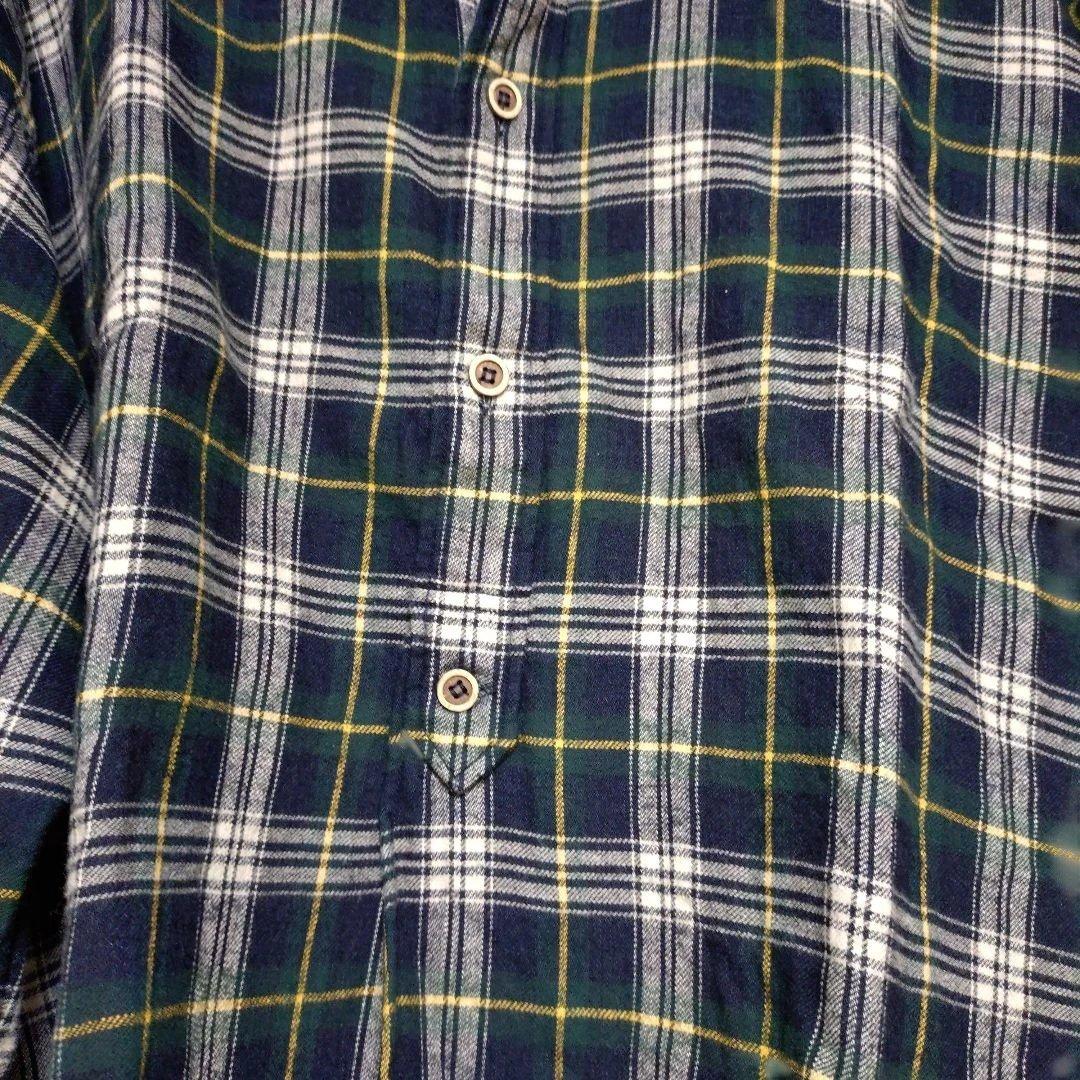 45R 二重織りのビッグシャツ