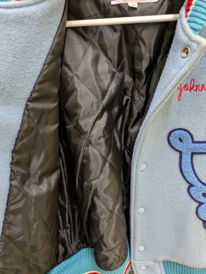 tapo　☆袖革フルデコ　スタジャン