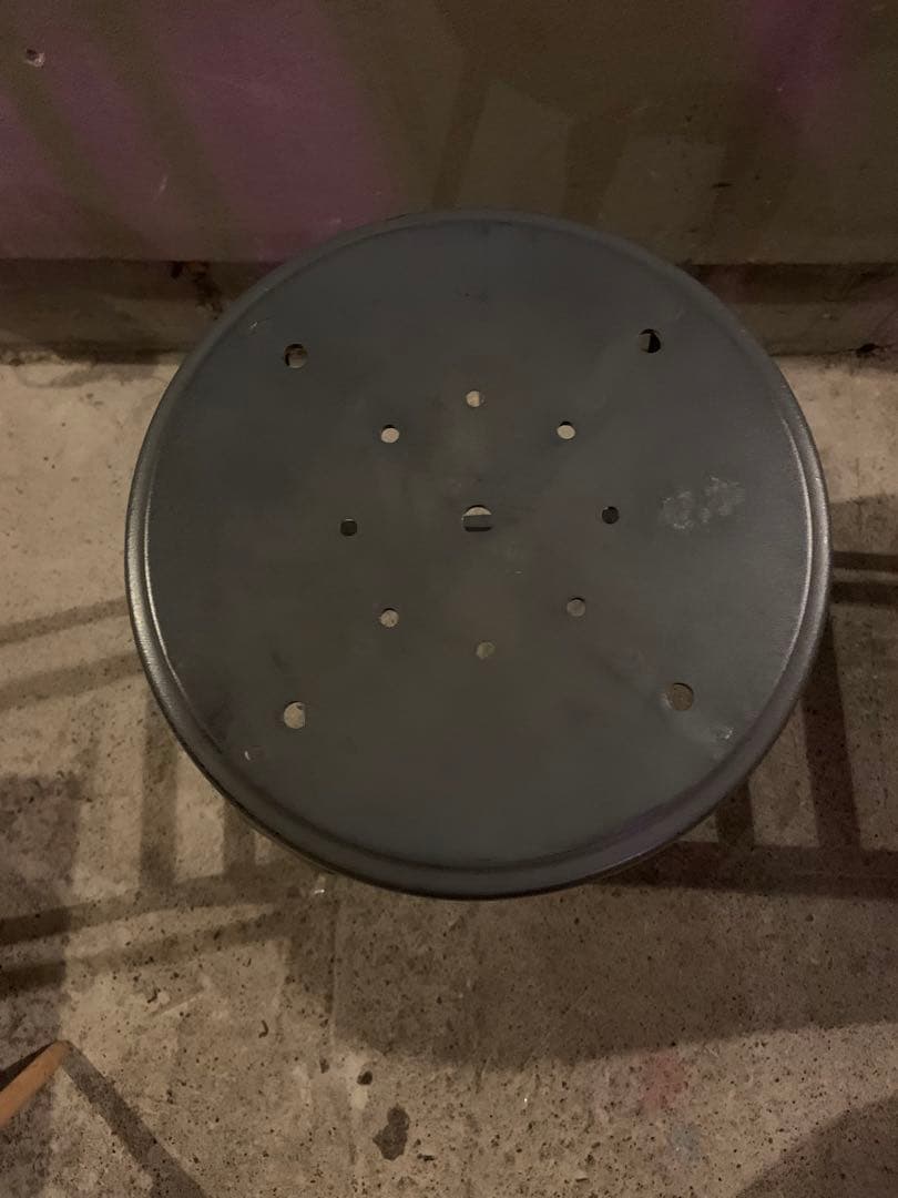 スチールカウンターチェア 3脚セット ヴィンテージ風・インダストリアルデザイン