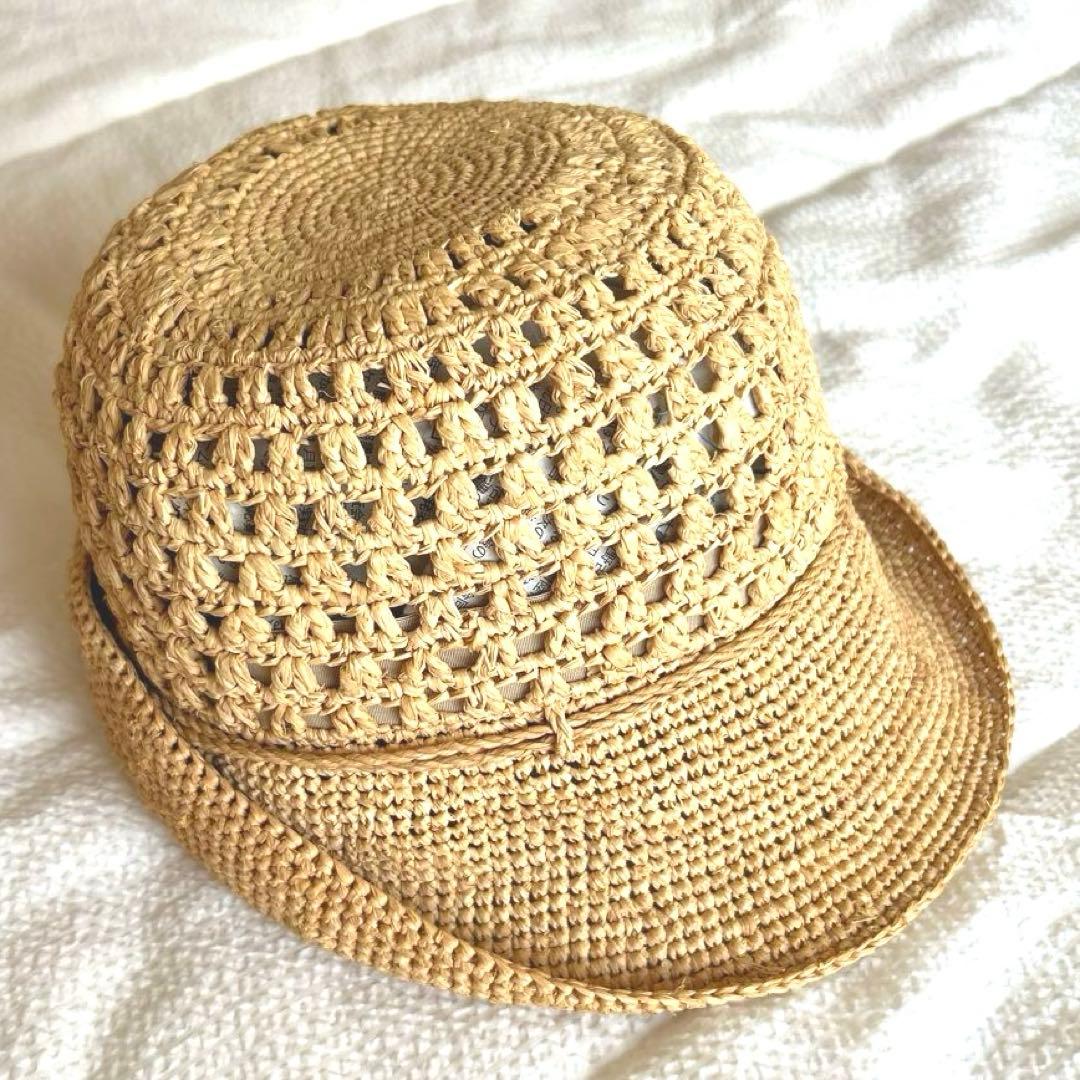 【美品】HELEN KAMINSKI ヘレンカミンスキー ラフィアハット