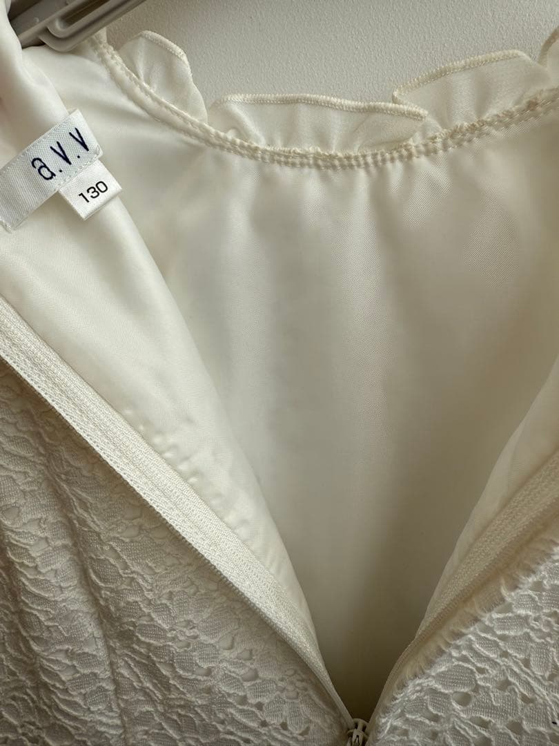 a.v.v 女の子　セレモニースーツ　2点セット　130 卒園式　入学式