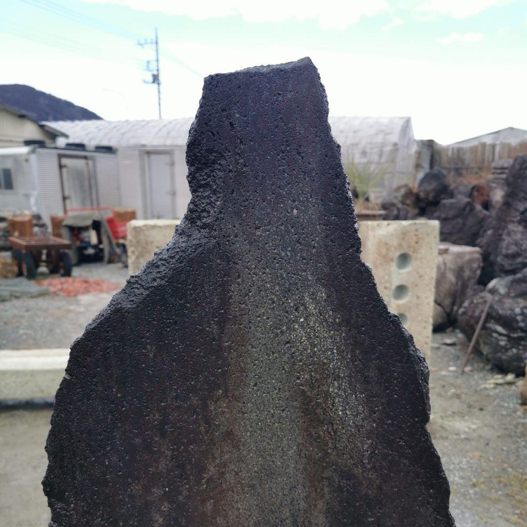 富士　溶岩石　77キロ　庭石　鑑賞石　石　庭　坪庭　ガーデニング　置物　オブジェ