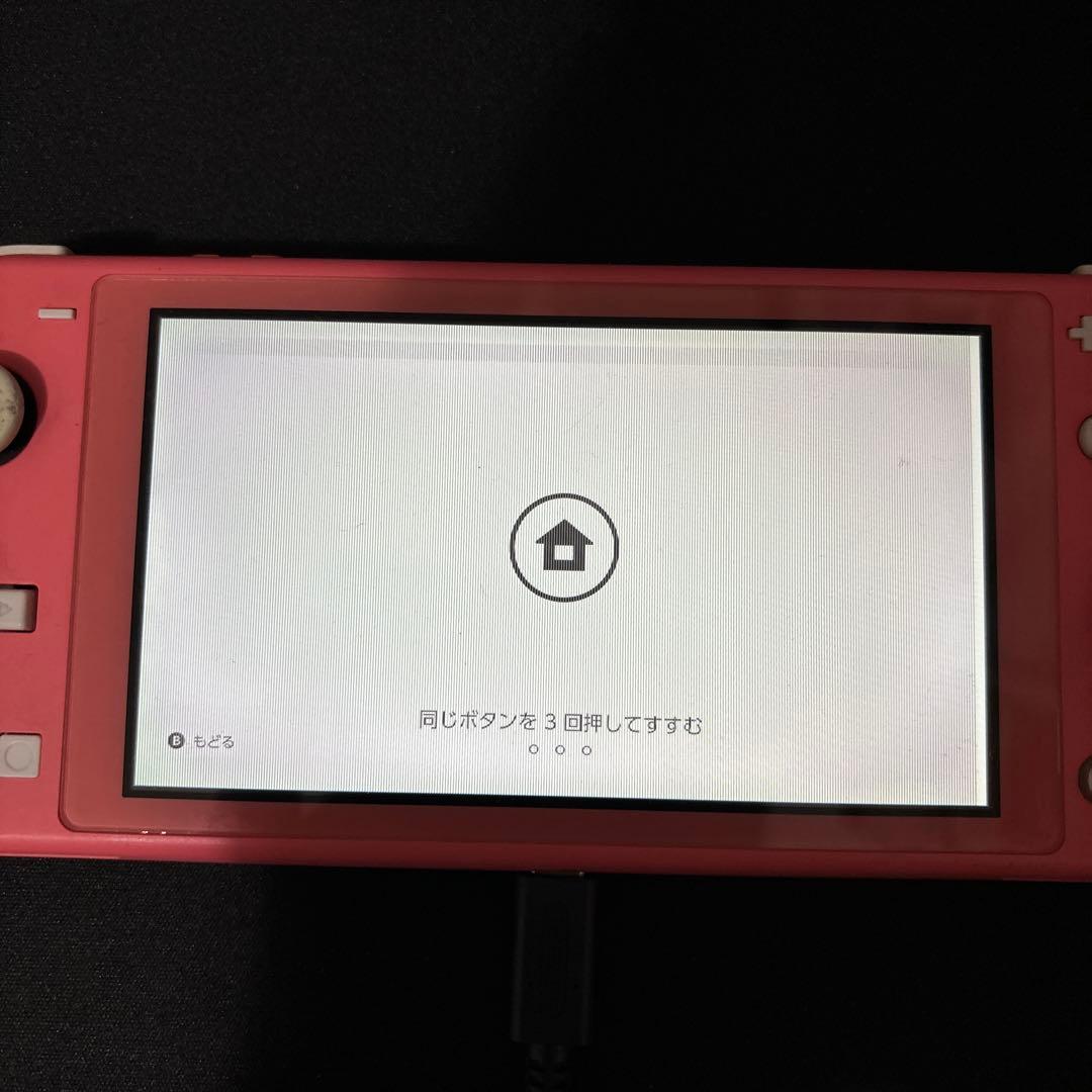 Nintendo Switch Lite ピンク 本体 ジャンク