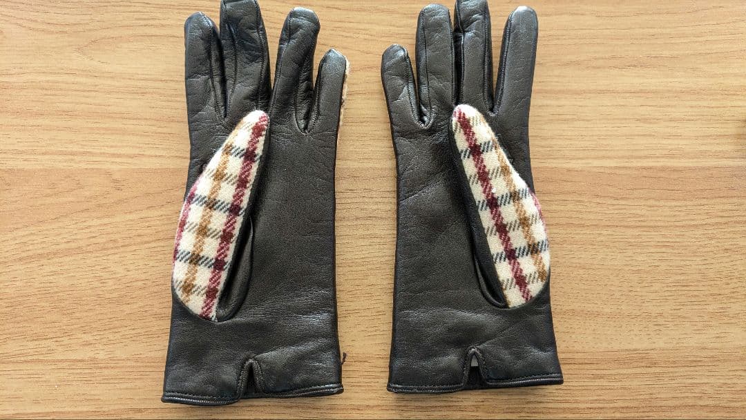 【k】GUCCI レザー手袋 レディース
