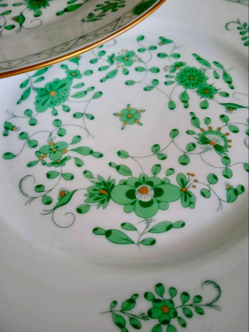 極美　レイノー　リモージュ インドの華　５枚　フランス