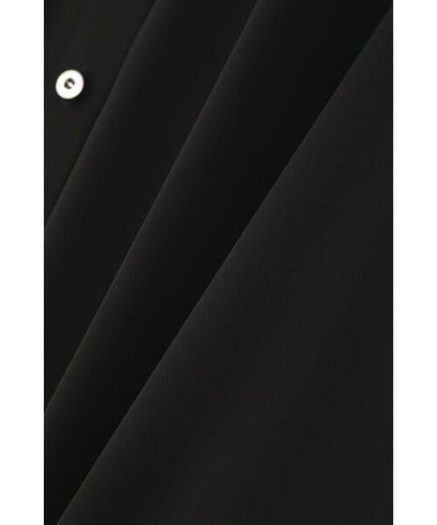 1回着用　ADORE ストレッチポプリン　ブラウス　ブラック アドーア 38