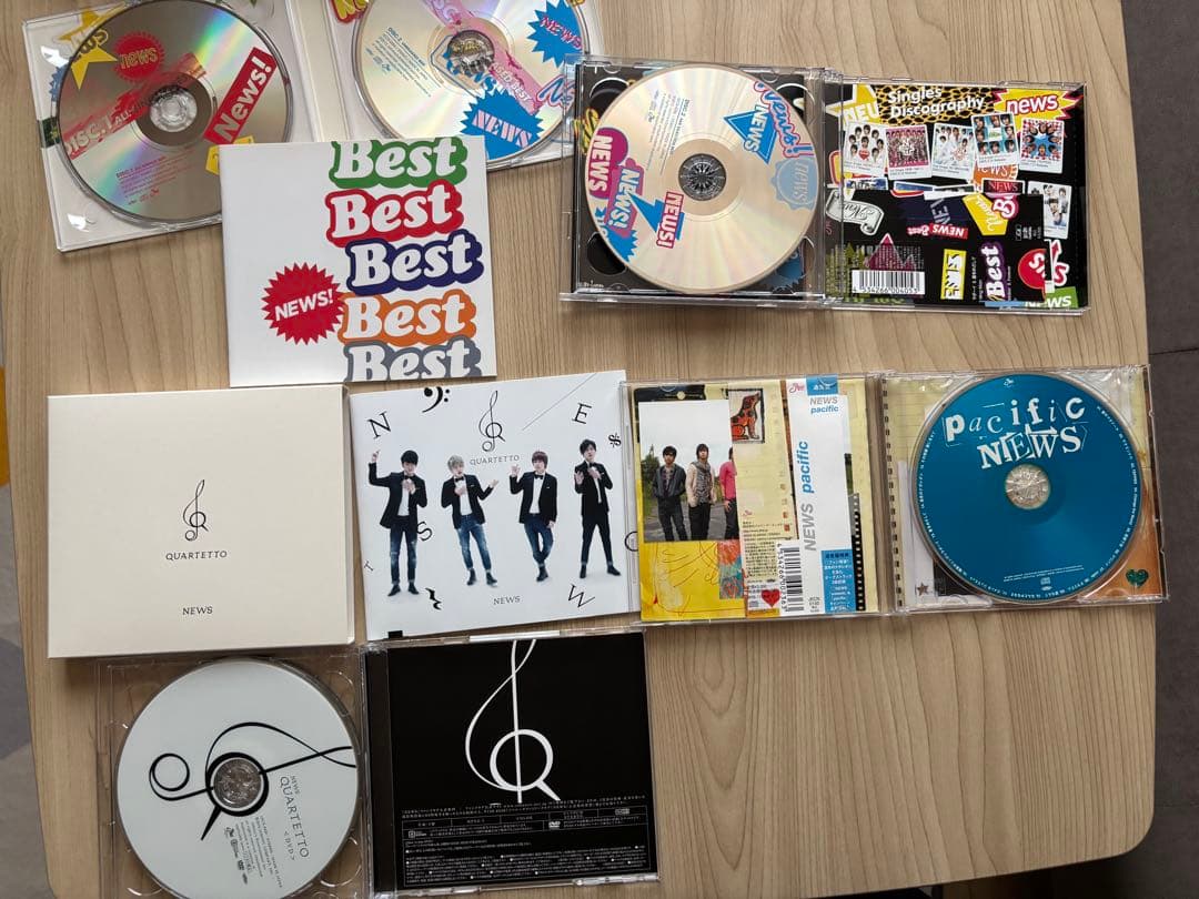 NEWS CD ライブDVD Blu-ray まとめ売り
