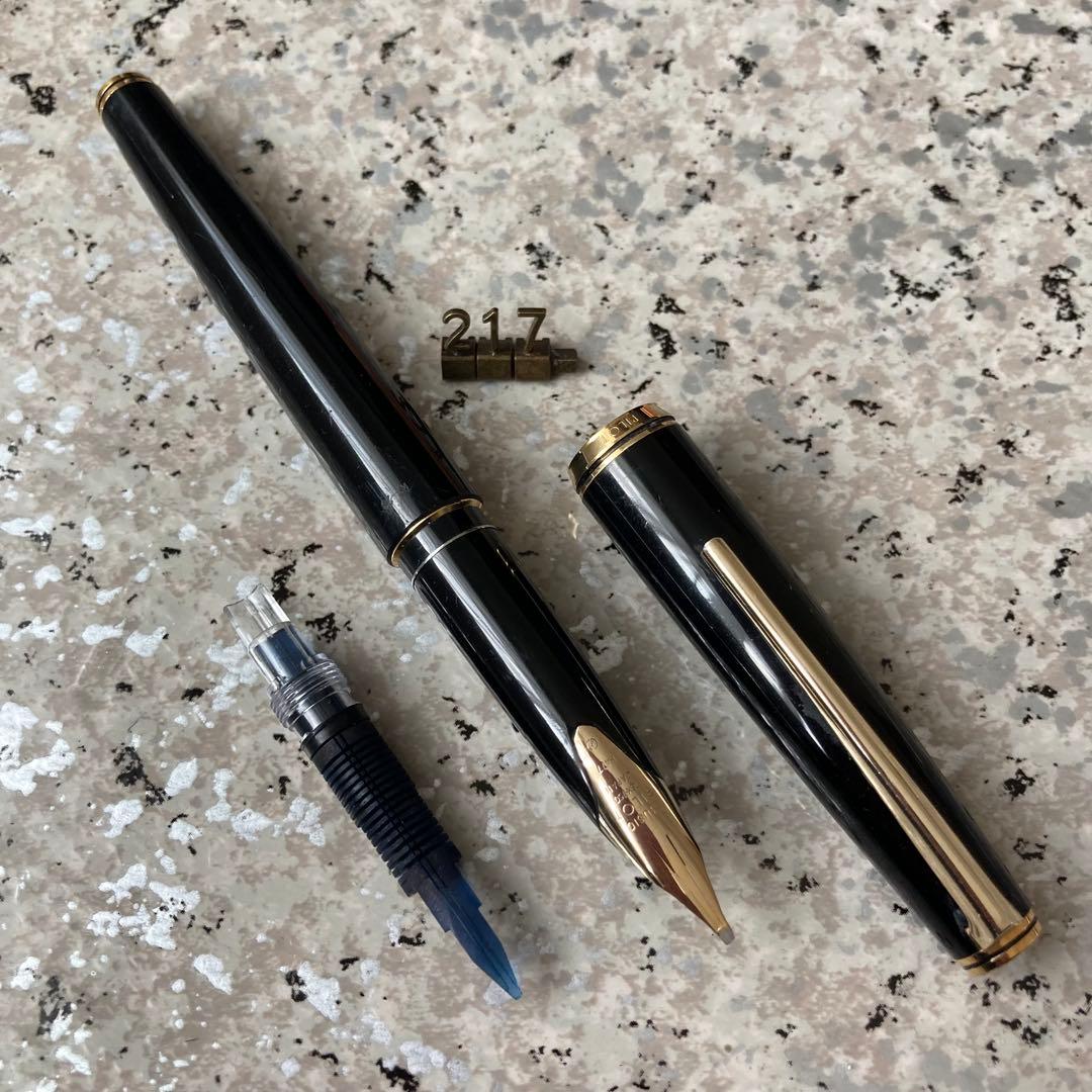 #217オーバーホール済み パイロット PILOT MUSIC 18k