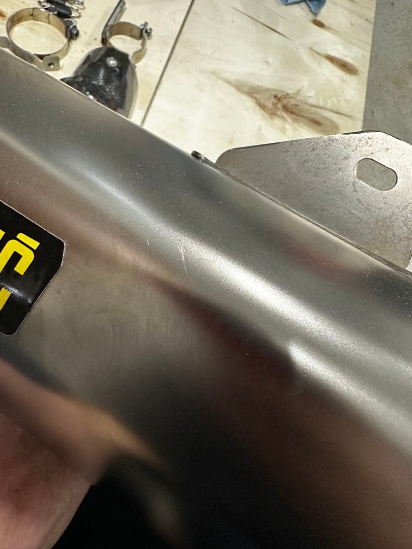 BMW G310R用　Akrapovic フルエキマフラー