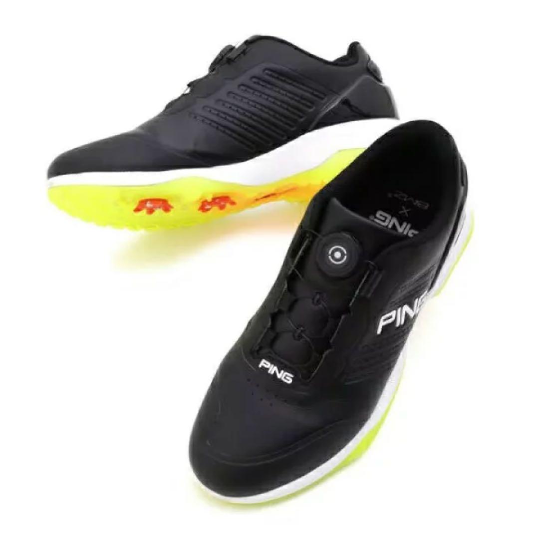 【新品】PING／ゴルフシューズ／25cm