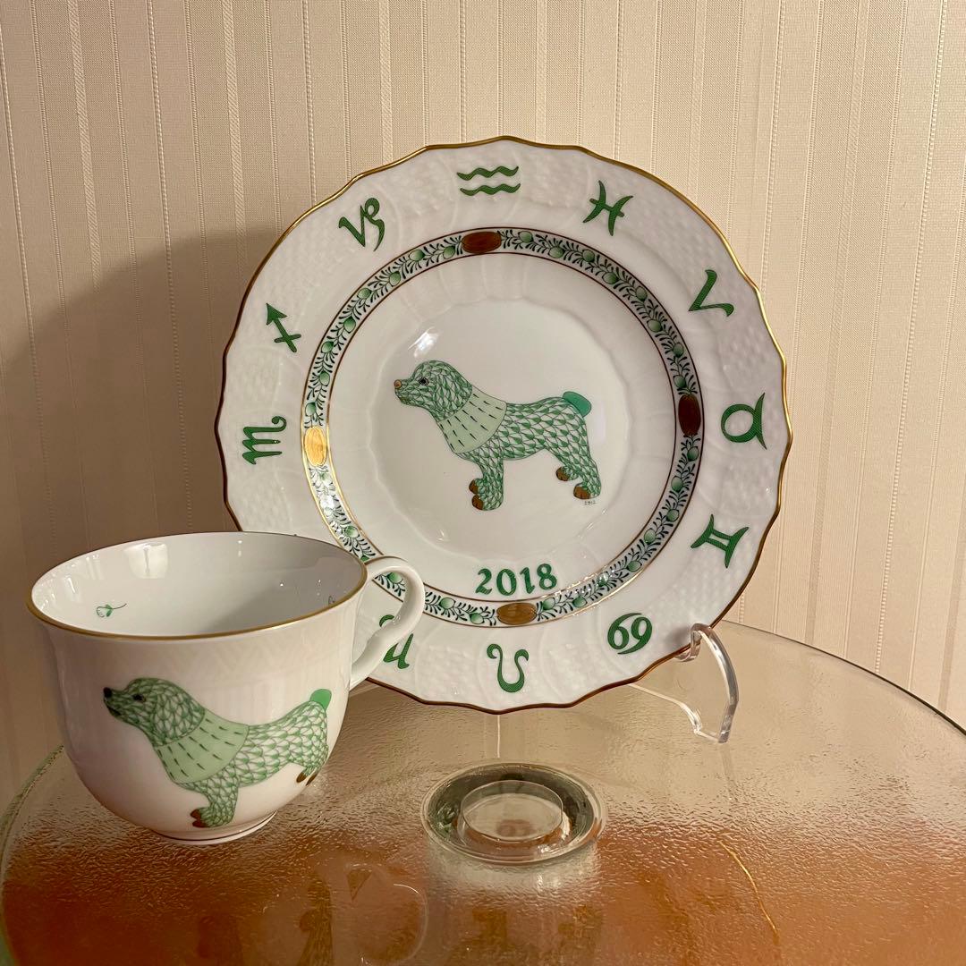 ✨新品未使用✨Herend 2018年限定 カップ＆プレート セット