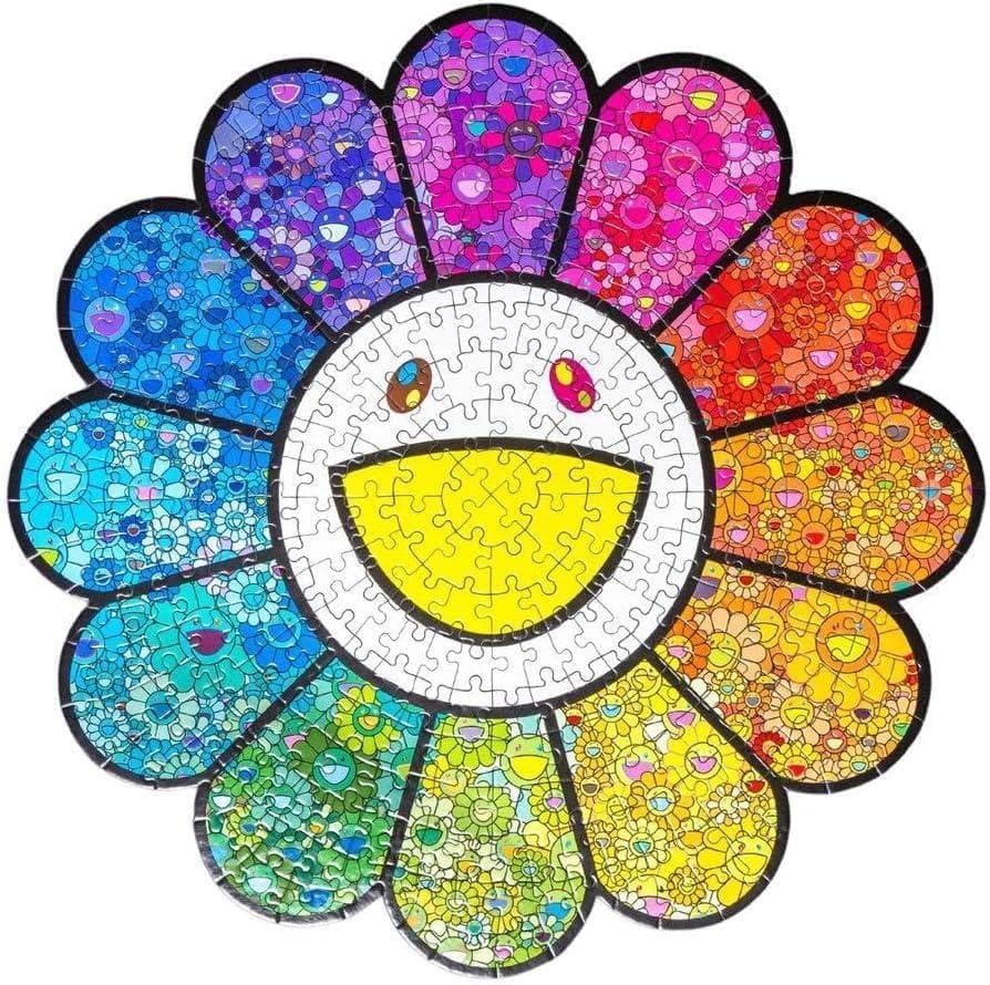 ４個A Flower Forest Jigsaw Puzzle 村上隆 フラワー