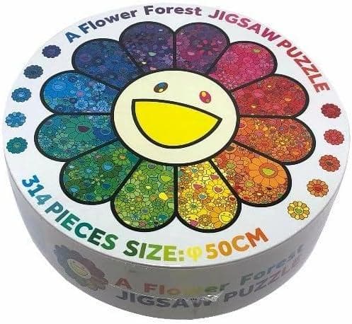 ４個A Flower Forest Jigsaw Puzzle 村上隆 フラワー