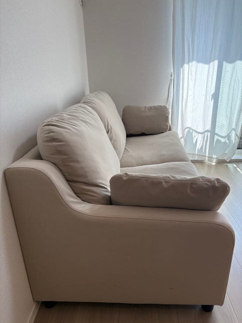 IKEA VINLIDEN 3人掛けソファ ベージュ 美品　送料込
