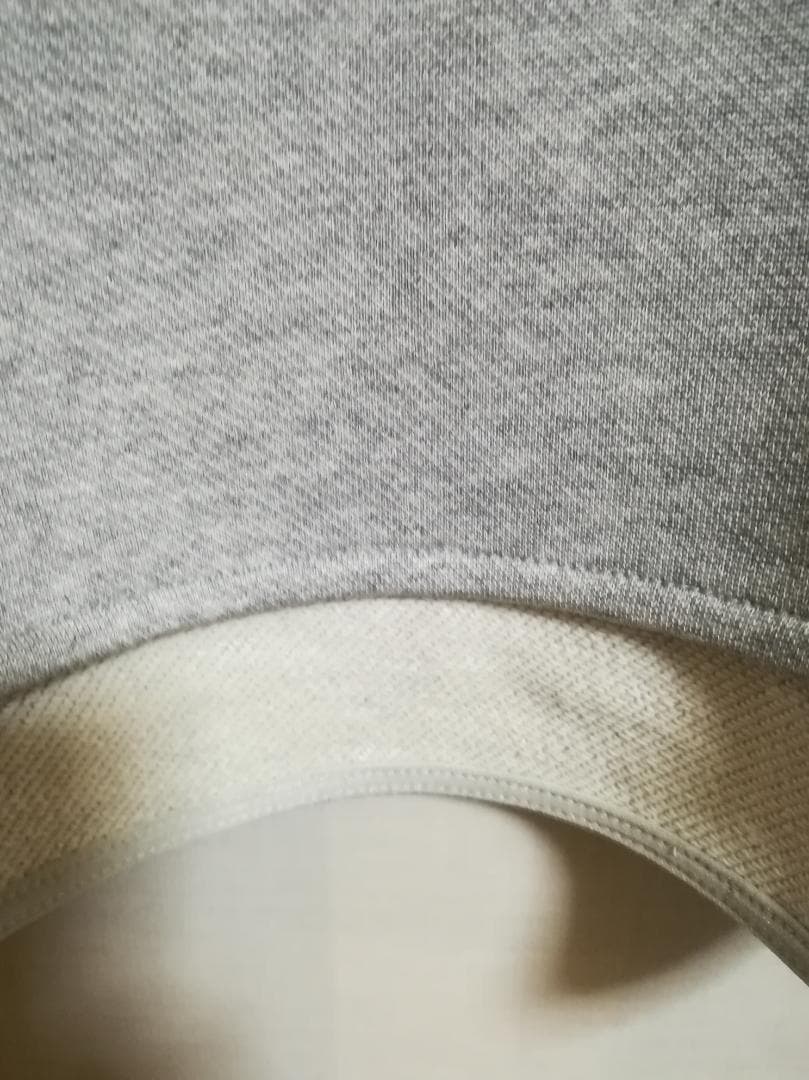 新品 BEARDSLEY 裾ラウンドプルオーバー スウェット グレー