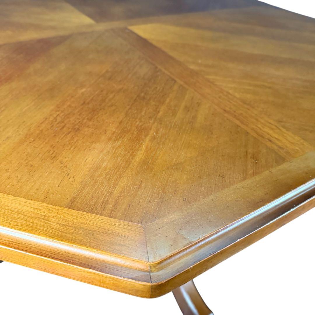 HR762 【天板木目が素敵な】maruni センターテーブル　8角形