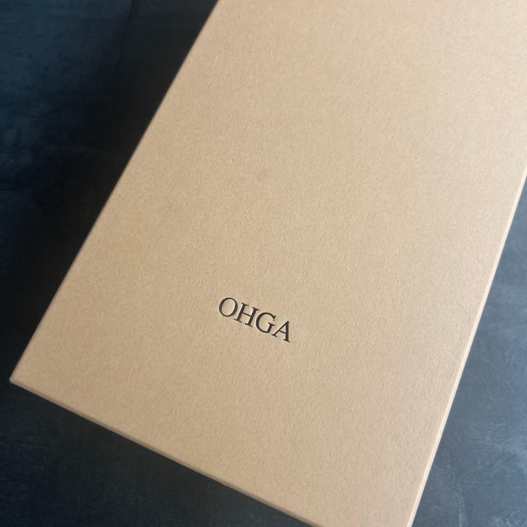 【最終価格新品】OHGA☆メリージェーン　フラットシューズ　ブラック　サイズ24