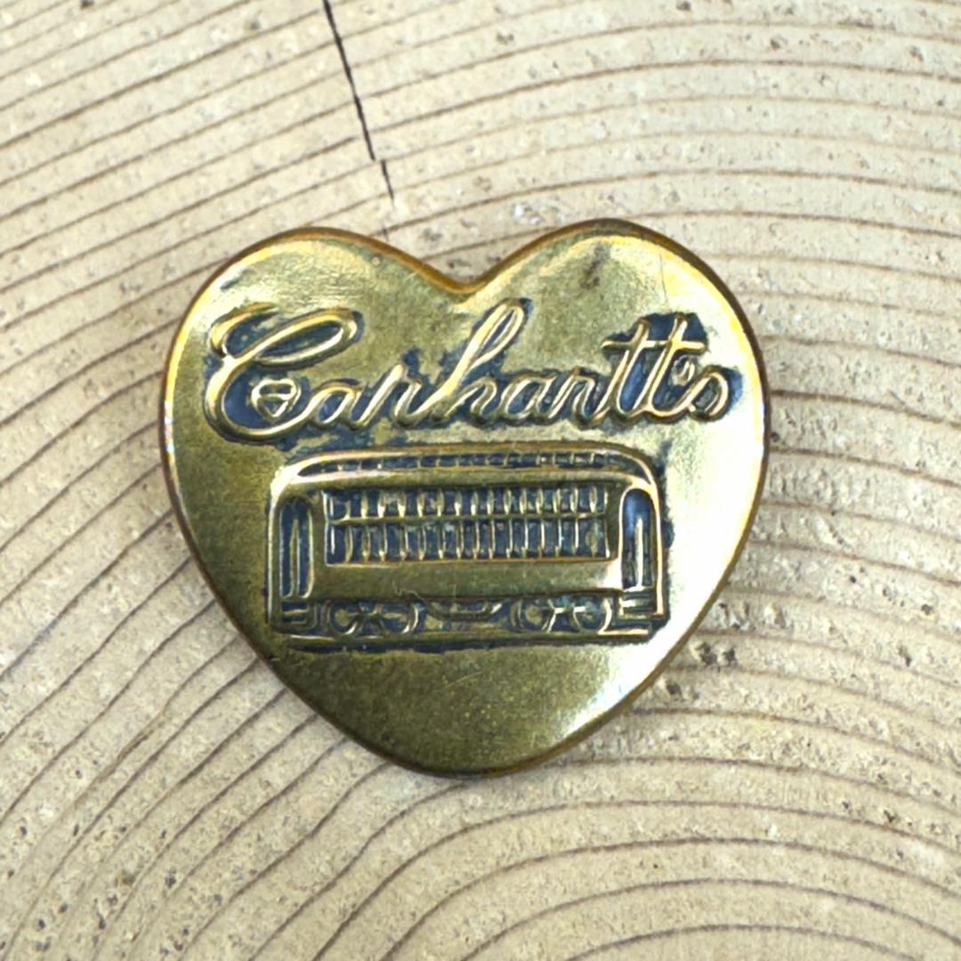 カーハート チェンジボタン Carhartt アンティーク ビンテージ ハート