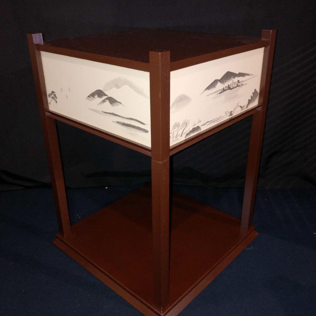 【茶道具】即中斎好 祥雲作 八景棚 美品　棚66