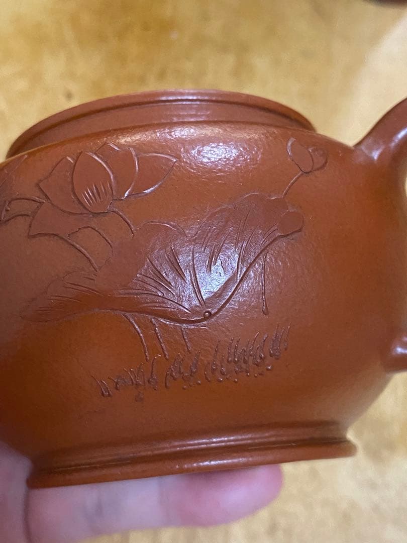 朱泥 急須 唐物 老一厂 茶道 中国 大紅袍