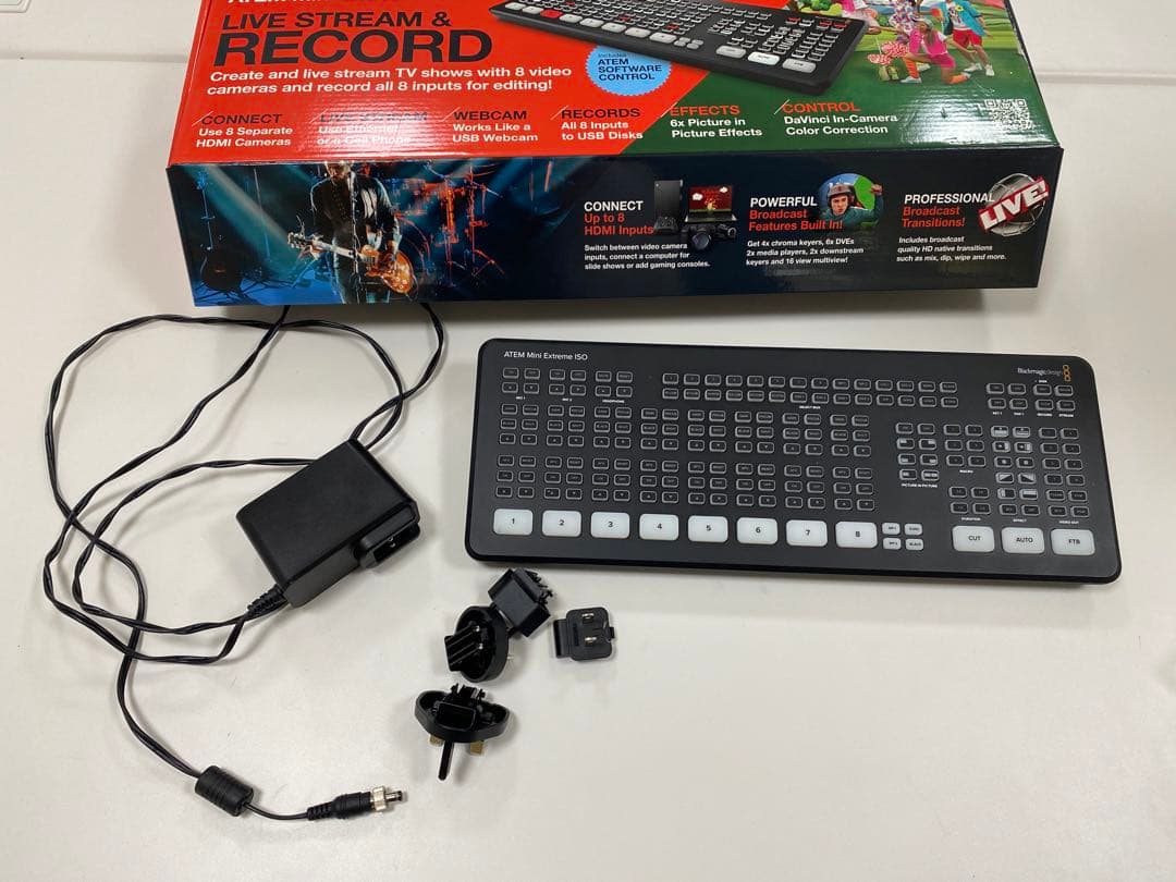 【美品】Blackmagic ATEM Mini Extreme ISO