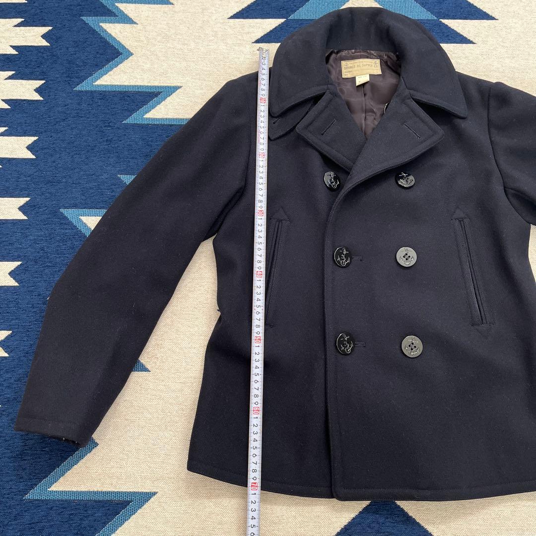 DOUBLE RL SUPPLY CO Pコート ネイビー　短丈