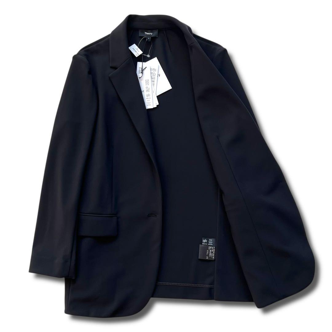 新品 未使用 Theory 4WAY ストレッチ ボーイフレンド ブレザー