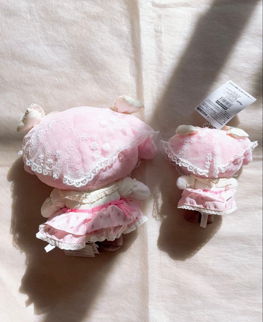 マイメロフォレストレースデザインシリーズ マスコットホルダー とぬいぐるみセット