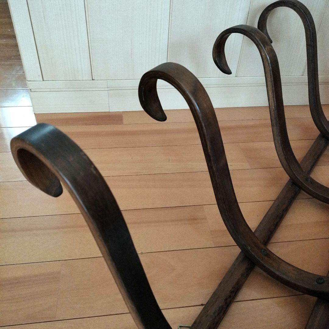 ウォールフック　曲木細工　壁掛け　コート掛け　ヴィンテージ　木製