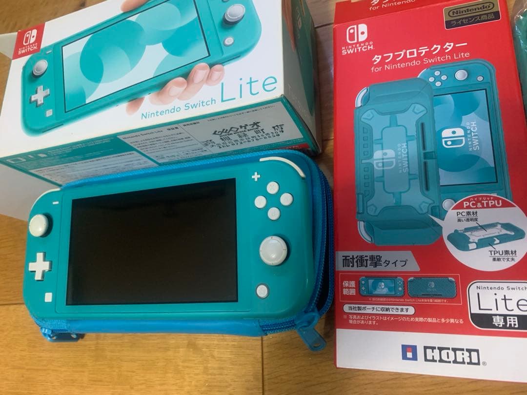 Nintendo Switch Lite 本体 タフプロテクター ケース3set