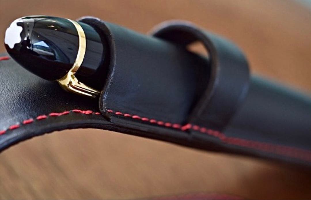 【名品】Le Bonheur ル・ボナー 1本挿し ペンケース ブッテーロレザー