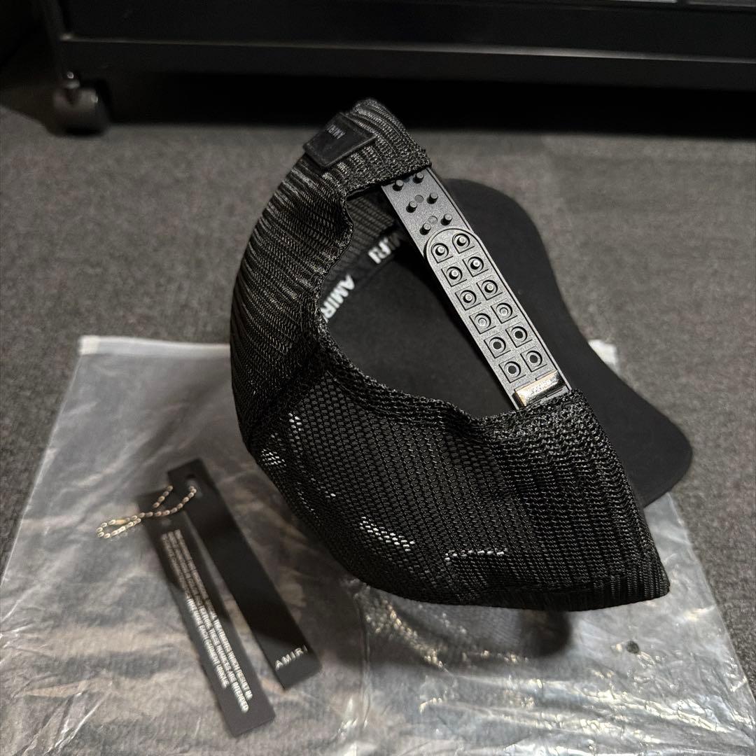 AMIRI 3 STAR TRUCKER キャップ ブラック