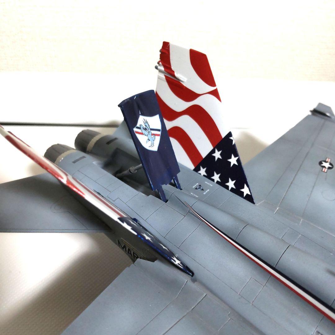 戦闘機プラモデル完成品1/72ハセガワF-18ホーネット