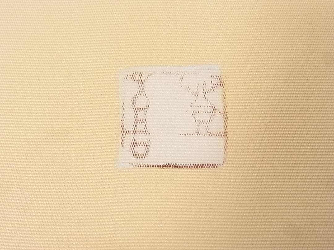 ♦︎きもの結♦︎人間国宝　羽田登喜男　塩瀬　九寸名古屋帯　正絹♦︎80