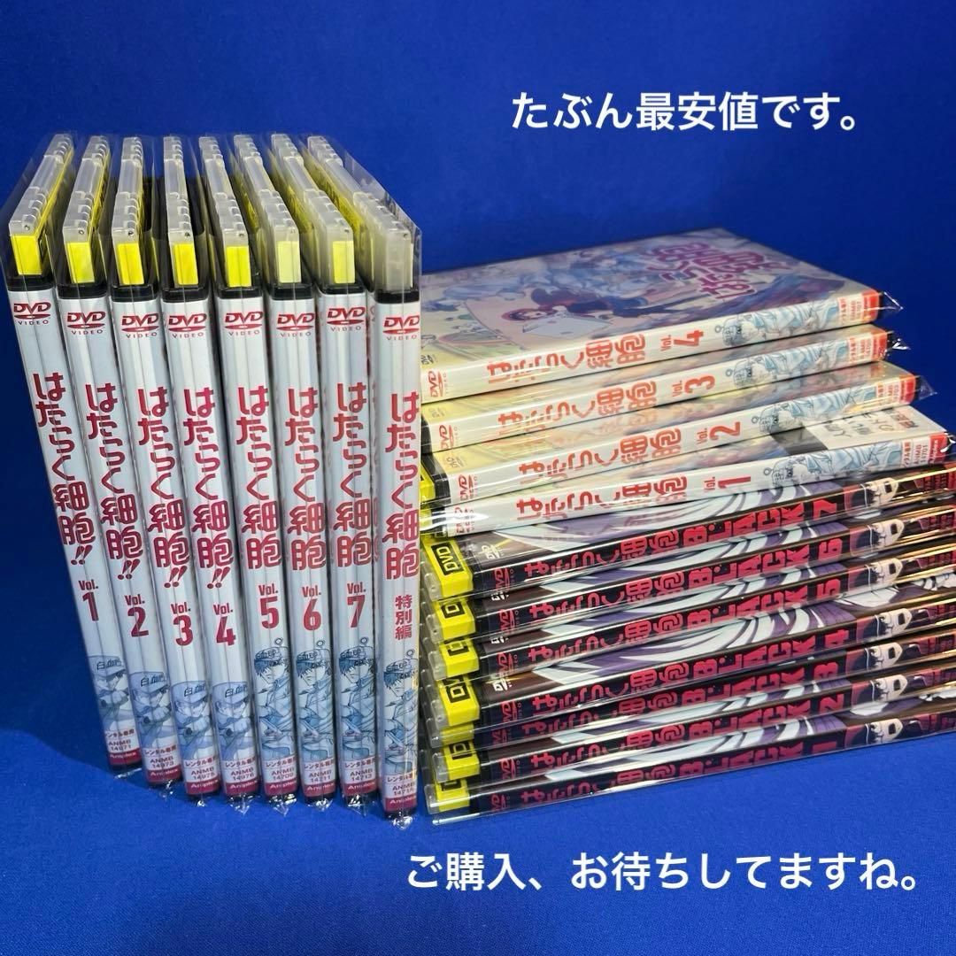 はたらく細胞【DVD】全巻完結　19枚【レンタルアップ】