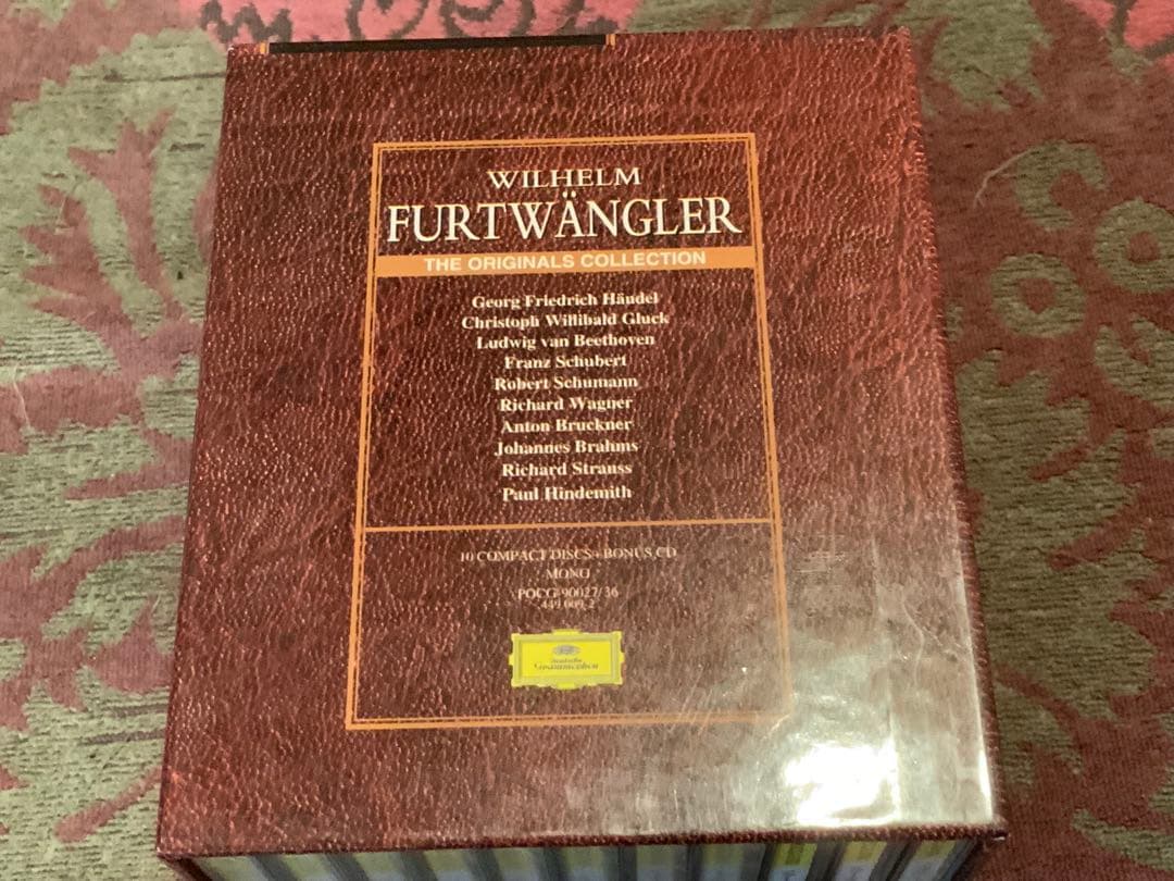 ヴィルヘルム・フルトヴェングラー・オリジナル・コレクション　11CD 8枚未開封