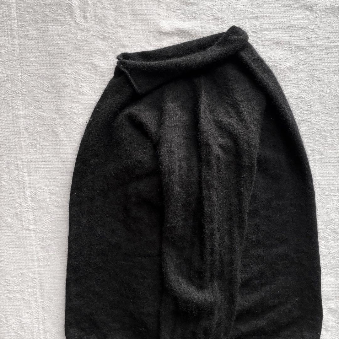 トップス archive armani 100% cashmere knit shirt