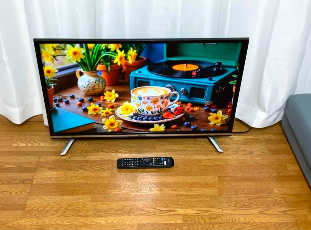 ハイセンス　32型　スマートテレビ youtube等アプリ⭐地上波BSCS