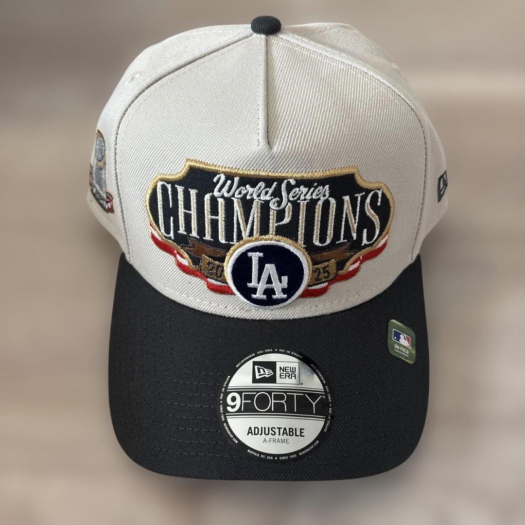 ドジャース　ワールドチャンピオンキャップ2025 ピンバッジ付き