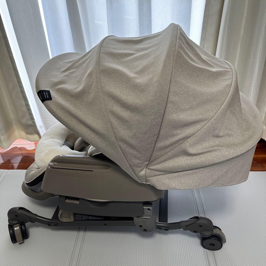 コンビ ハイローチェア ネムリラ AT BEDiオートスイング電動テーブル付