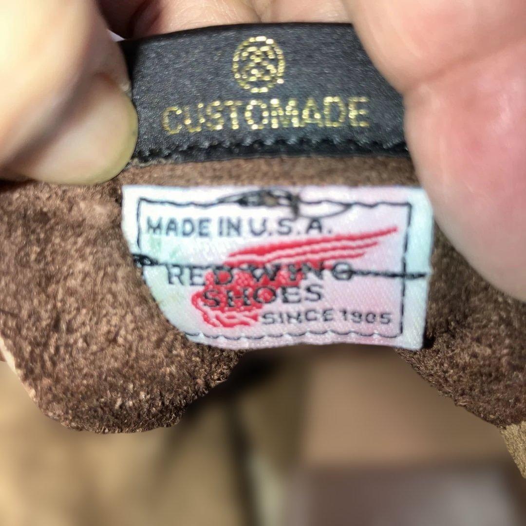 超美品RED WING × Stüssy 60361 27㎝　ダークブラウン