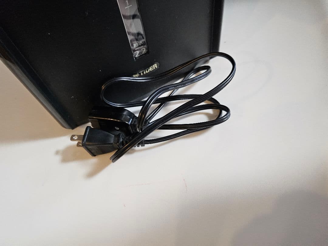 2022年製　タイガー蒸気レスVE電気まほうびん　PIM-G220K　ブラック