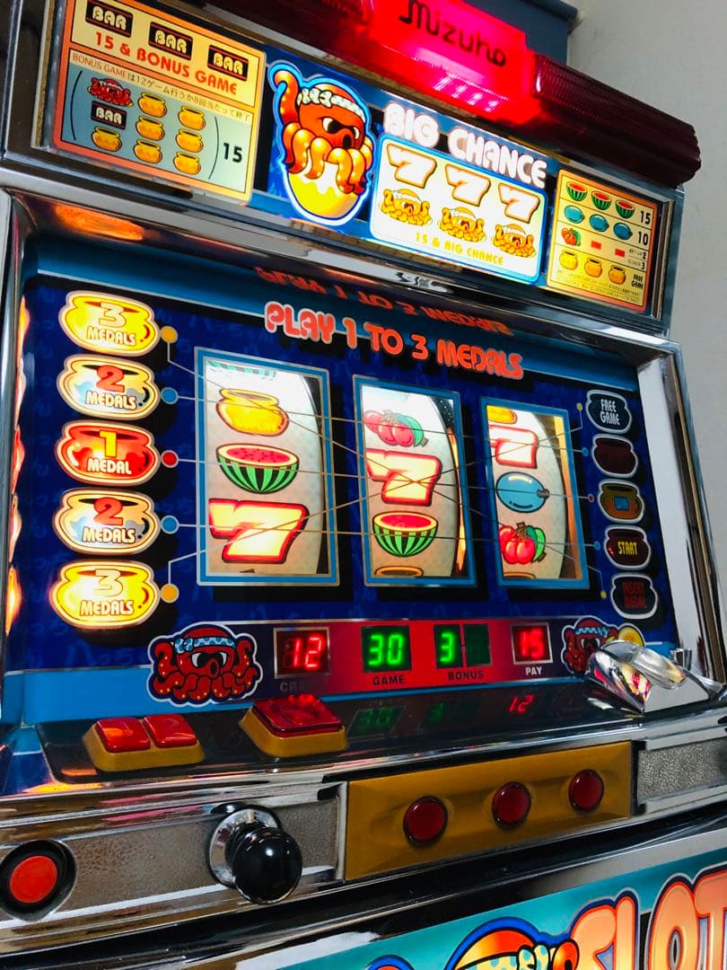 美品　4号機　タコスロ　実機　不要機付　送料込　パチスロ