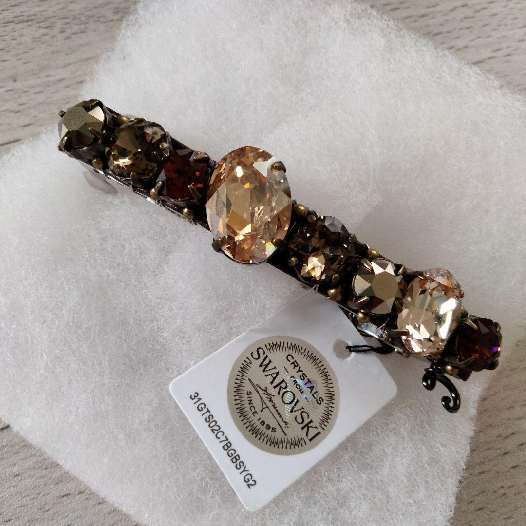 コンプレックスビズ スワロフスキー　ヘアバレッタ