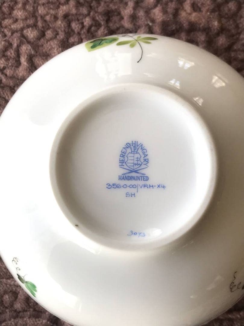 Herend　ヘレンド　ウィーンの薔薇　ピンク　ボウル 12cm 　廃盤 希少