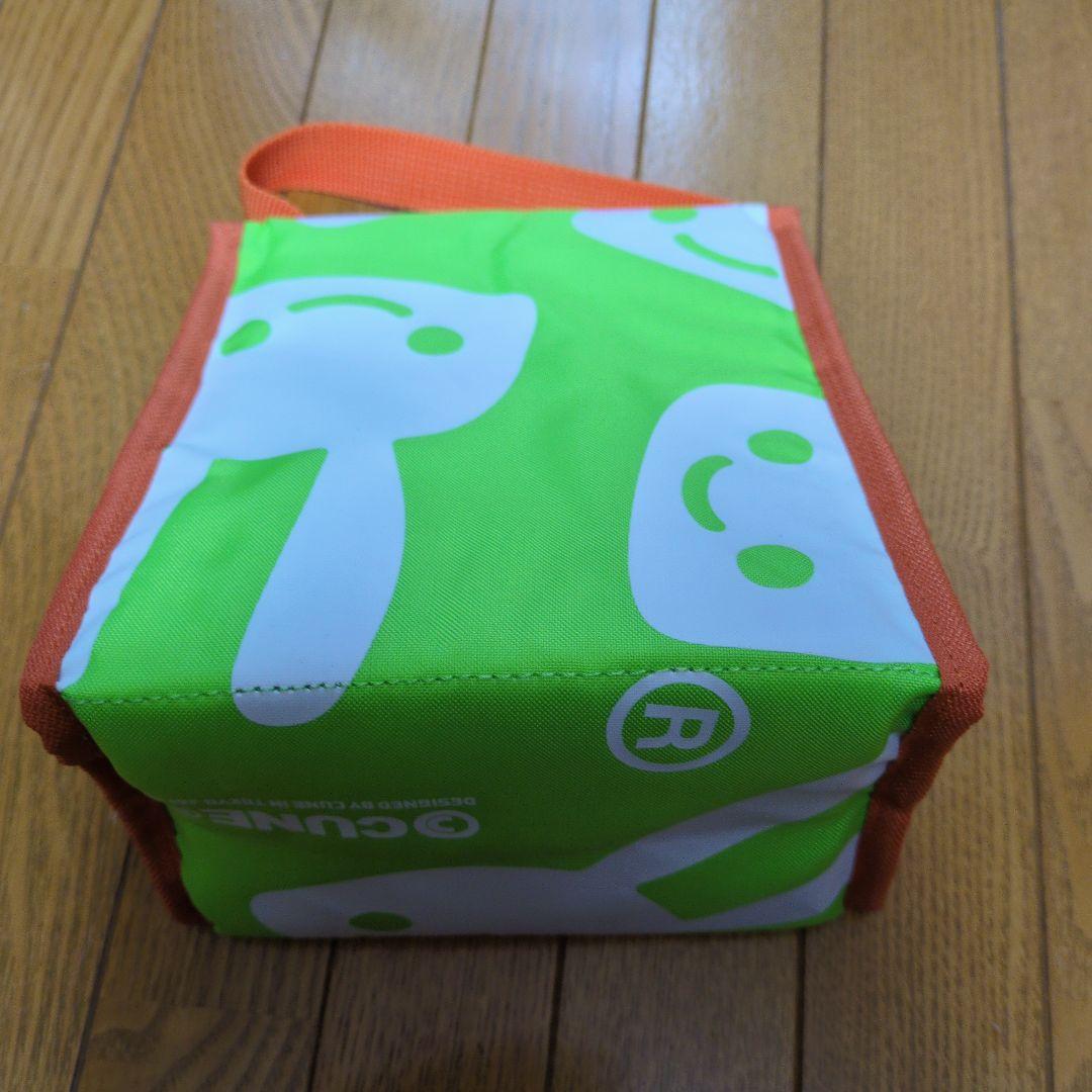 CUNE 弁当用カトラリー 緑とオレンジ